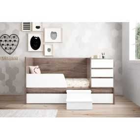 Cama evolutiva TRAMA combi cool (de berço a mobília de quarto)