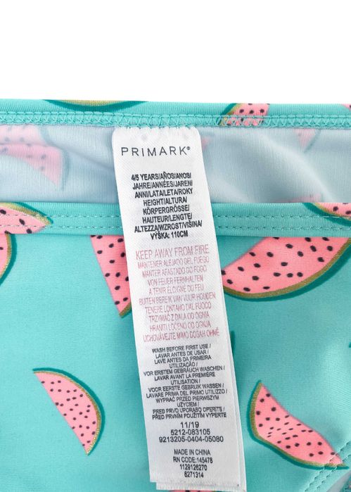 Плавки Primark на девочку 4-5 лет, 110 см