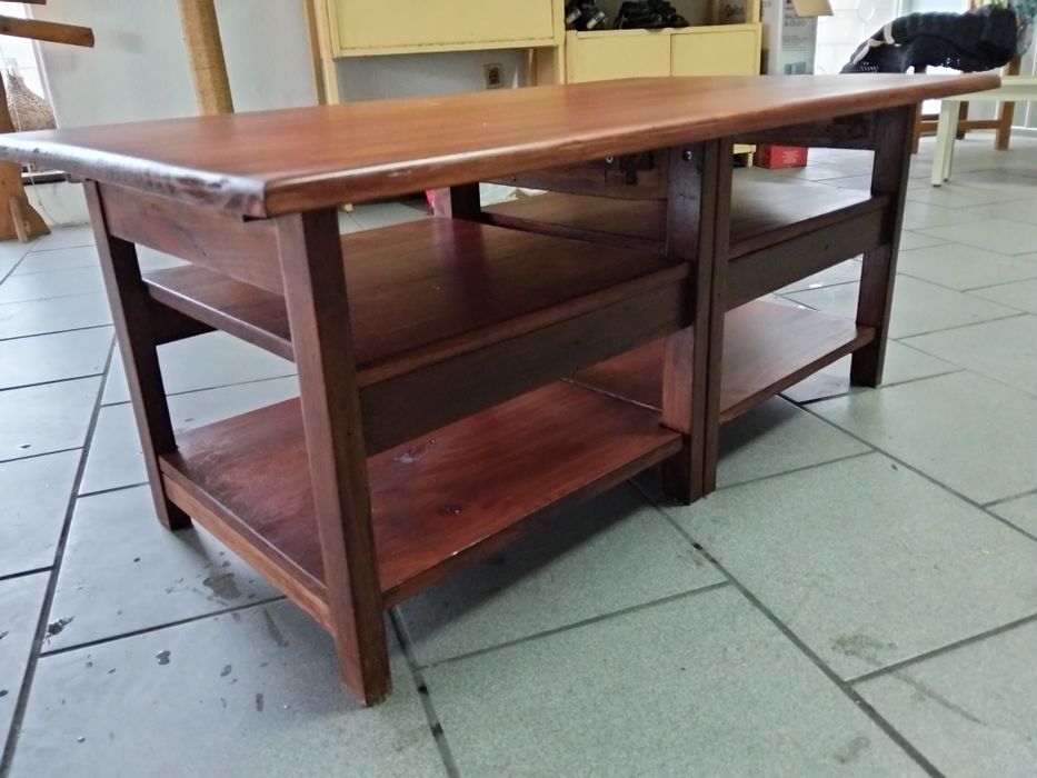 Mesa de centro nova, mobiliário sustentavel