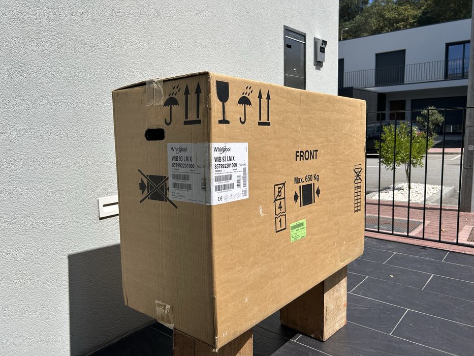 Exaustor Ilha Whirlpool WIB93LMX 90cm – NOVO, entrega Braga/Porto