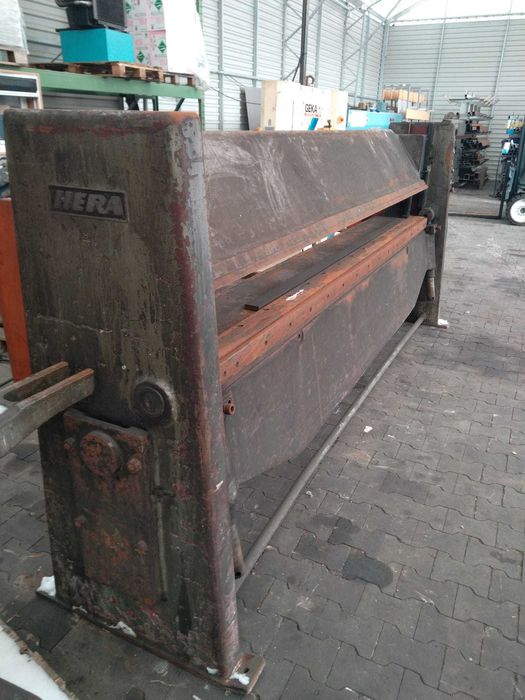 zaginarka gietarka do blachy HERA 3 metry 4 mm