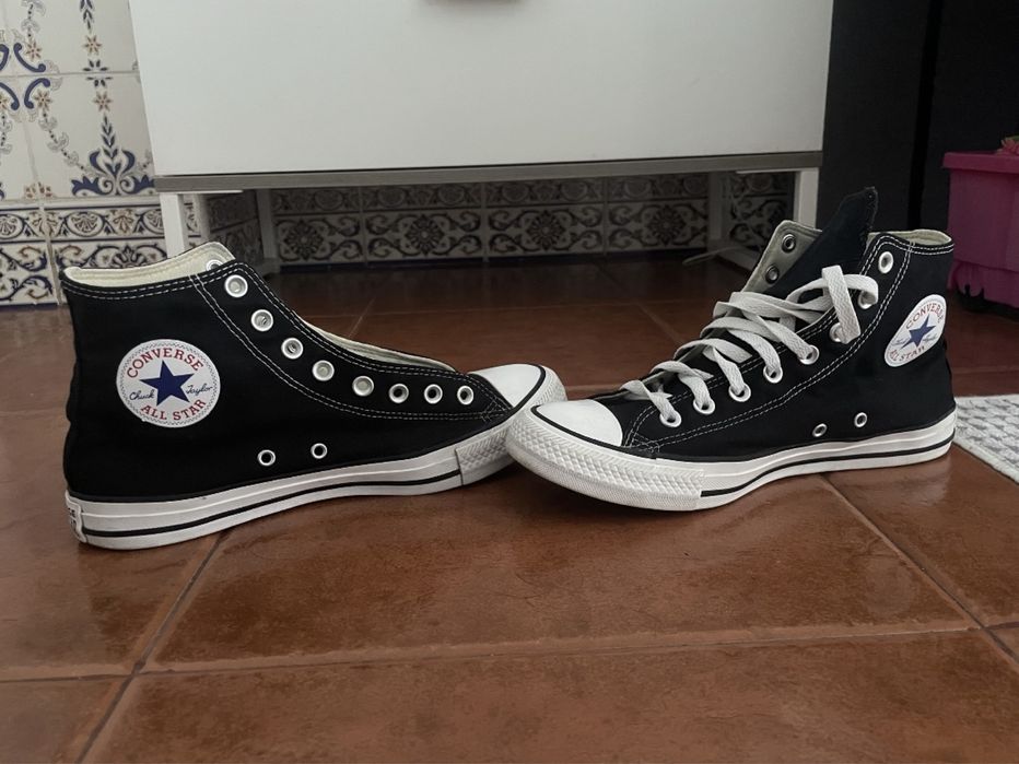 All star preto converse