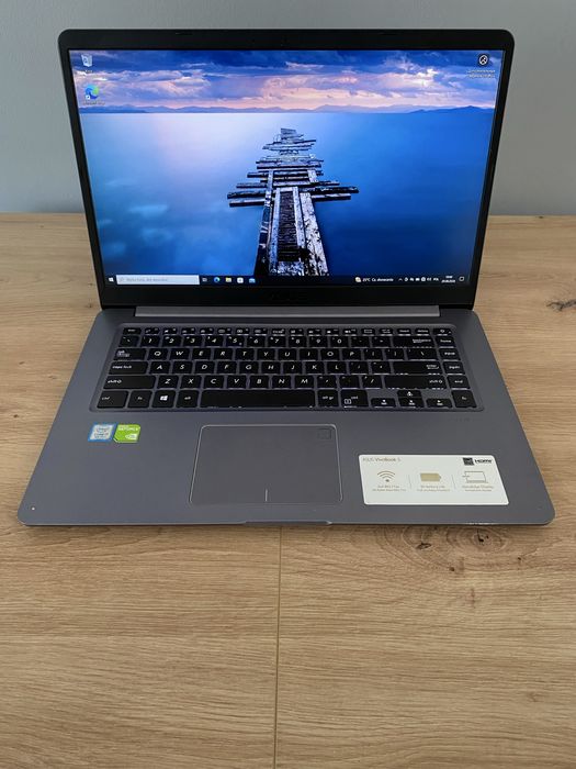 Laptop ASUS VivoBook S / Ekran Full HD / i7-8550U / MX150 2GB / 8GB RAM / SSD 256GB + HDD 1TB