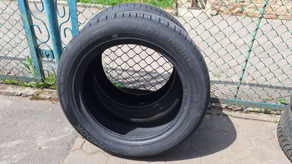 215/55-R17 пара летних шин.