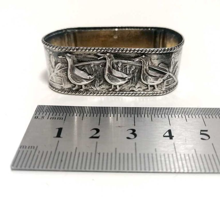 Porta-guardanapos 3 patos