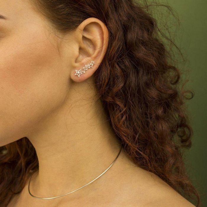 Чокер колье "Струна" срібло