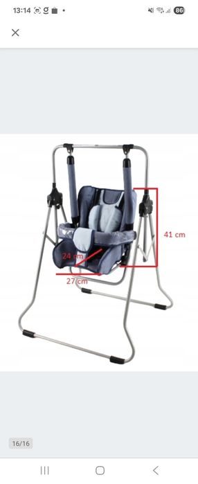 Huśtawka wolnostojąca Adbor