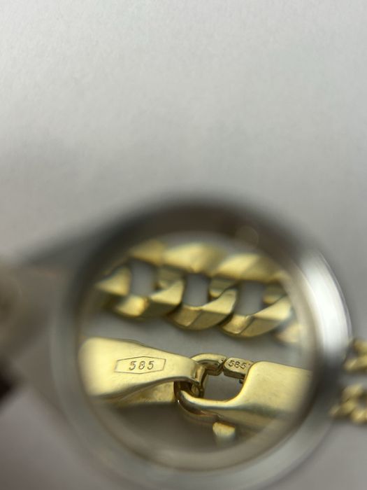 Nowy Złoty Łańcuszek 585 Pancerka