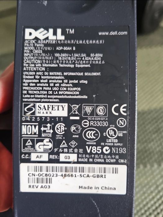 Docking Station Dell TB16 (K16A) Thunderbolt 3 + Carregador