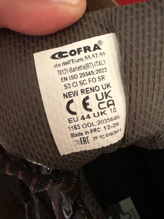 Buty robocze cofra 44