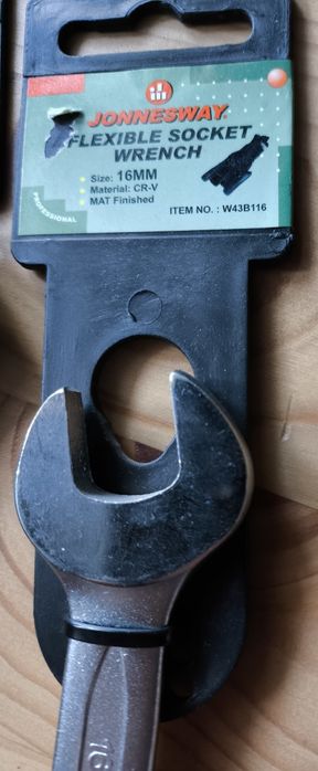 Klucze płasko-nasadowe przegubowe 18 i 16mm