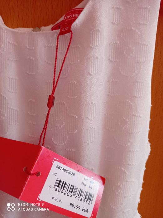 Vestido Menina NOVO Lion of Porches