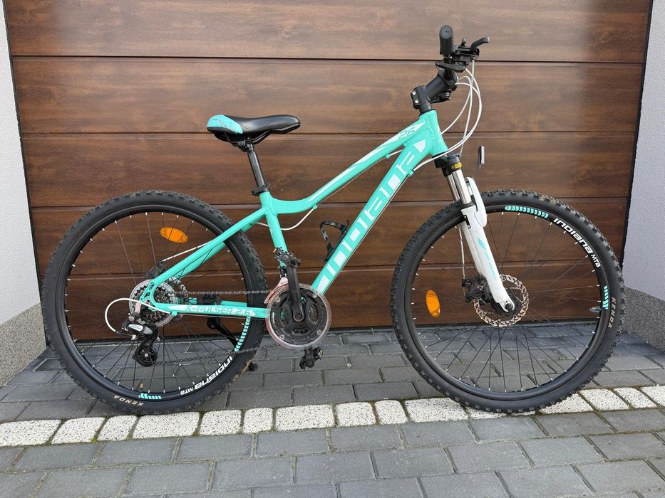 Sprzedam Rower górski  MTB INDIANA X-Pulser 2.6 D19 26 cali damski Miętowo-biały