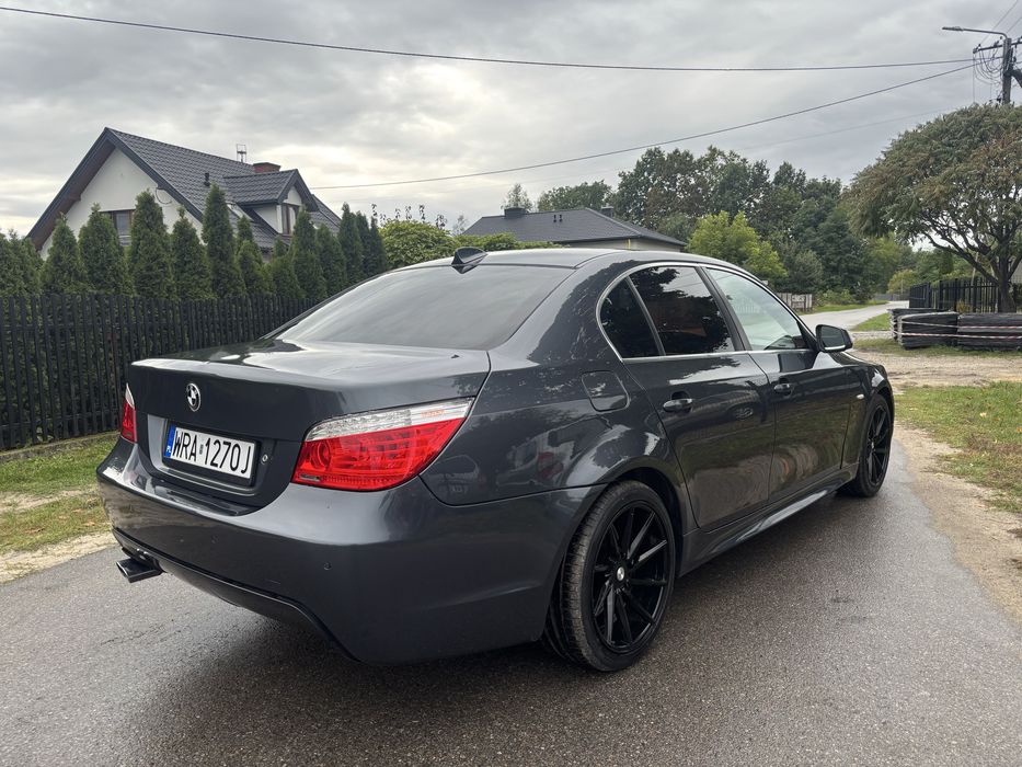 BMW E60 lift M-Pakiet 2.5 Benzyna 190 KM Automat | Vossen | Nowe opony