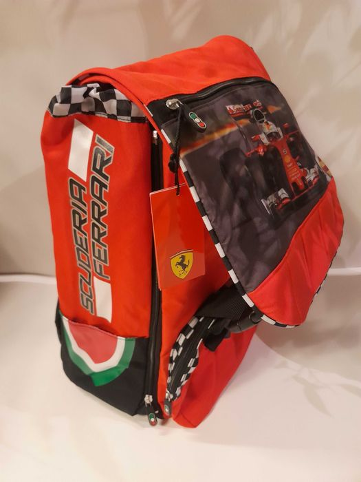 NOWY Plecak rozszerzany Ferrari Shell