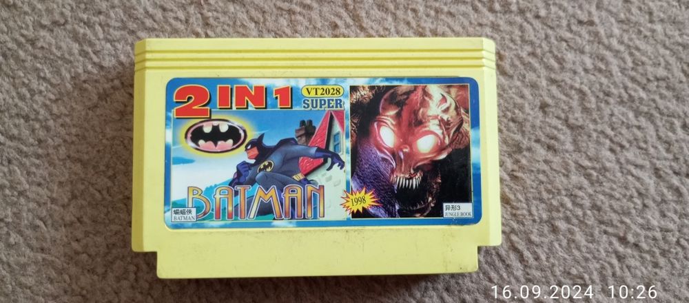 Kartridż z grą Batman