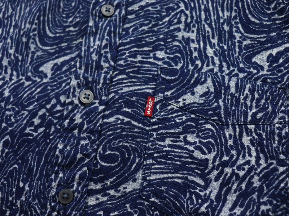 Levi's męska koszula we wzory slim regular fit levis casual 38 M