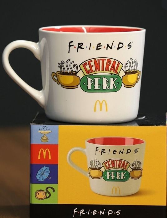 Чашки Macdonald's.Central Perk, Диван,ФОНТАН,Глазок.Оригинал!Новые!