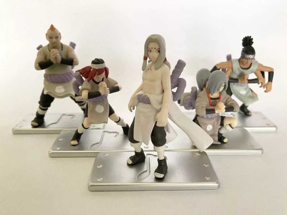 Bandai Naruto Shippuden Ningyou Collection Quarteto do Som