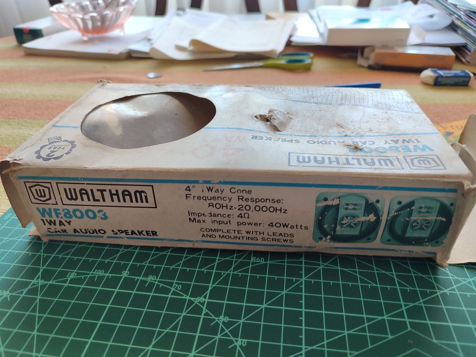 Walthan Car Speaker Columns, 40 W, Single-Way64168951291137121