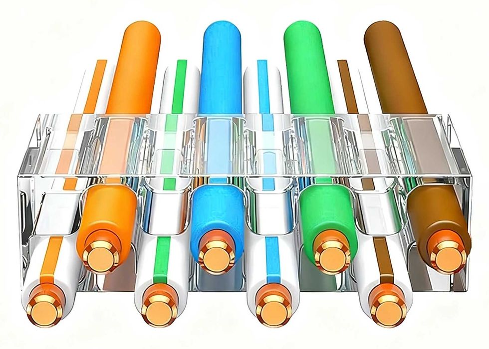 Конектор RJ45 CAT7 STP Ethernet 10 Гбіт/с