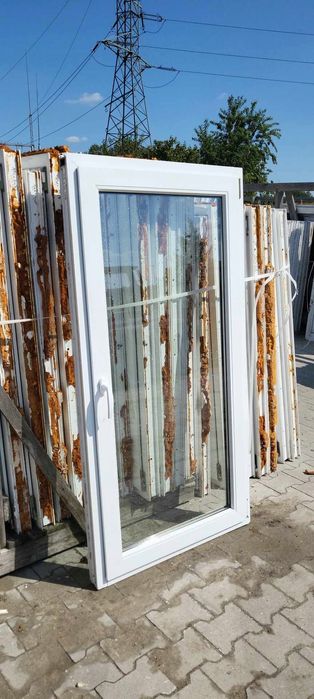OKNA Używane 82X161 OKNO KacprzaK Plastikowe PCV - Lider Okna OLX