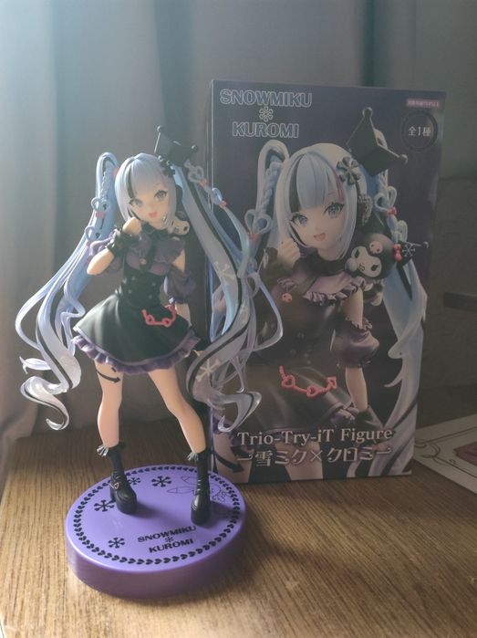 Hatsune Miku Snow Miku x Kuromi Trio-Try-iT