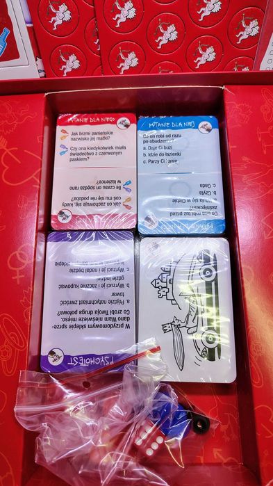 Gra planszowa "Gierki małżeńskie: Znamy się"