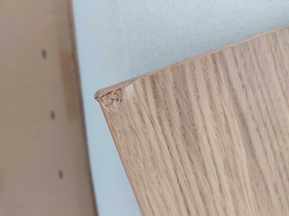 BESTÅ Painel superior, chapa de carvalho, 120x42 cm