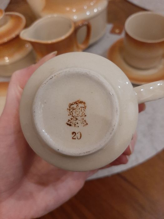 Serwis kawowy Tułowice PRL