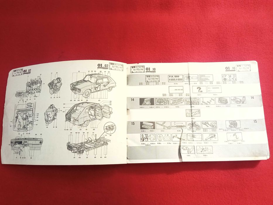 Renault 16 - Catálogo de peças originais