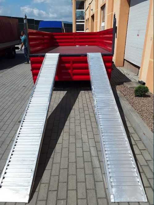 Najazdy aluminiowe 3m / 3,7 T - Gwarancja, dostawa, Znak CE