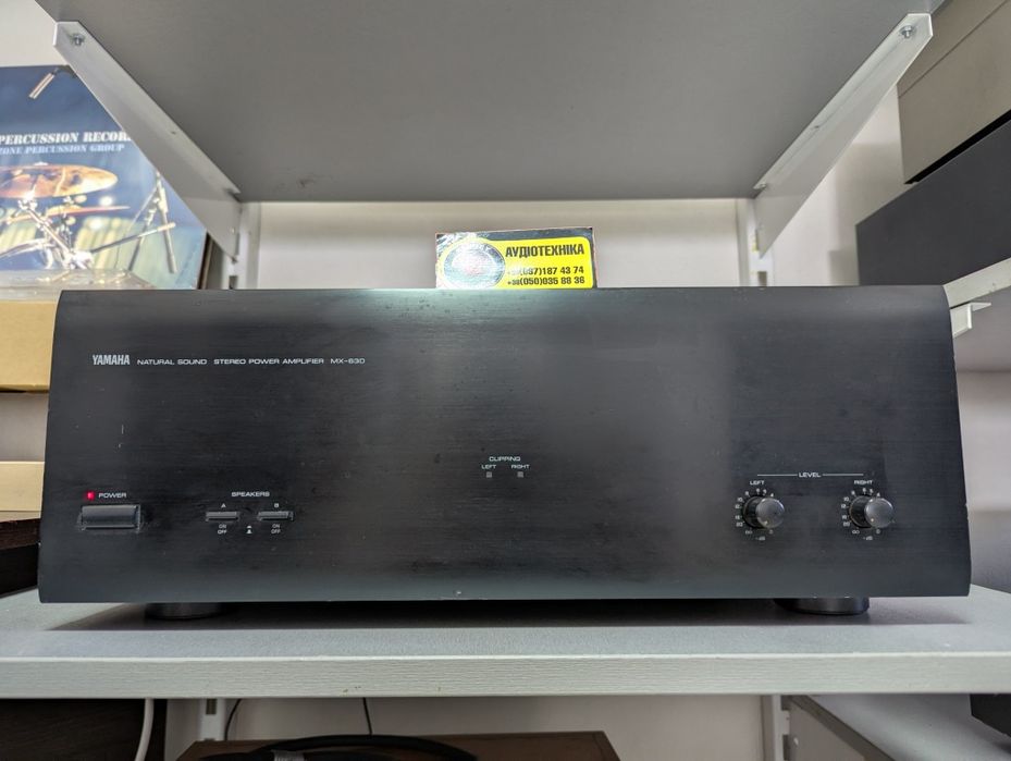 Усилитель мощности Yamaha MX-630. 2х215 Вт! Вес 13кг. JAPAN