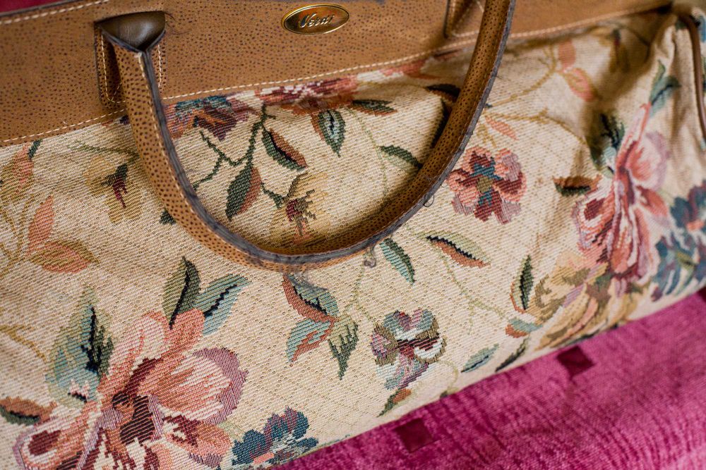 Kolorowa torba w kiwaty Verdi