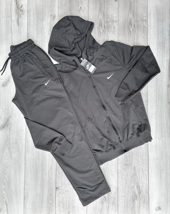 Сірий спортивний костюм чоловічий Nike трикотаж двохнитка XL  найк 50 весна літо