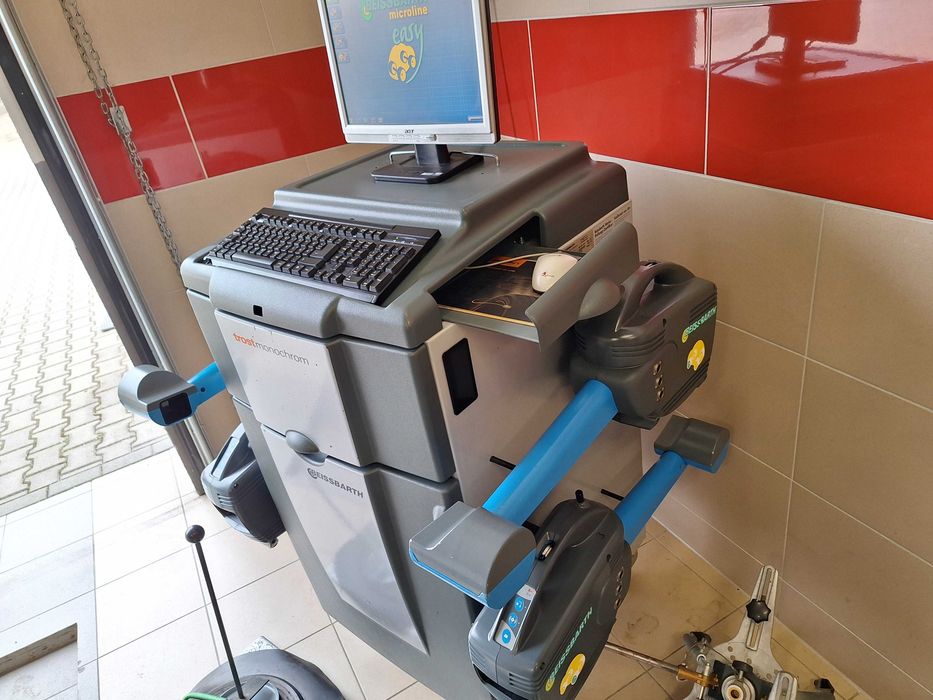 Beissbarth ML 8R radio baza Pojazdów 23r geometria kół zbieżność