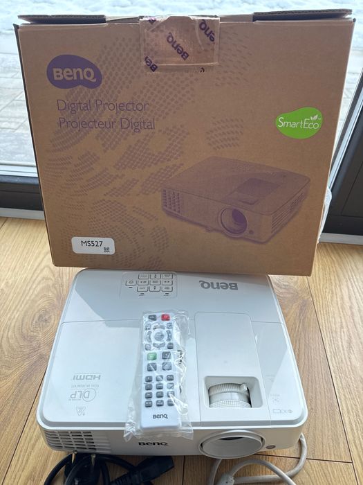 Rzutnik Benq MS527 biały, sprawny Książka gratis