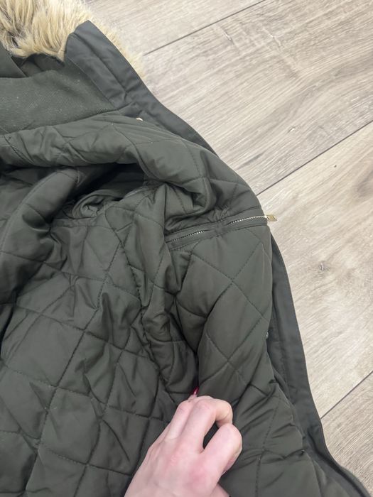 Kurtuka zielona khaki zara