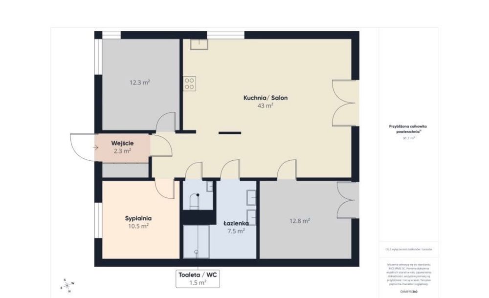 Dom parterowy Rajec Poduchowny 120m2