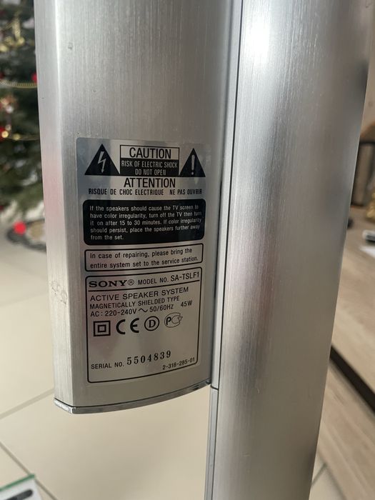 Unikatowe Kino Domowe SONY DAV-LF1 | Seria Platinum | Design & Moc