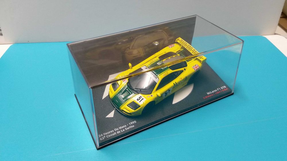 McLaren F1 GTR #51: 24h Le Mans 1995 - Miniatura Altaya/IXO esc 1/43