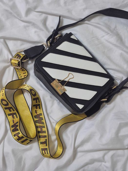 Сумка чорна off white
