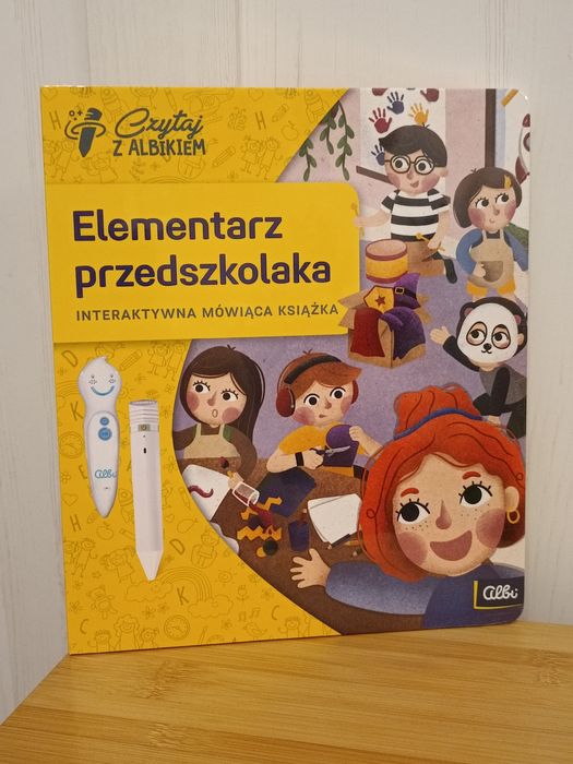 ALBIK Czytaj z Albikiem - NOWA książka Elementarz przedszkolaka