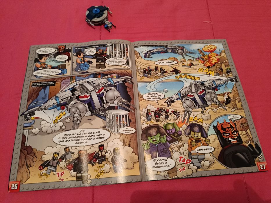STAR WARS - Lego "Droid Gunship" + Revista