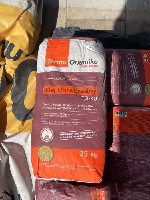 7 worków - Klej uniwersalny do stropianu i innych