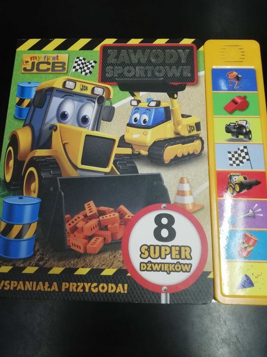 Zestaw książek koparki JCB