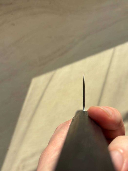 Nóż japoński nakiri 16,5 cm - Gihei stal HAP - 40
