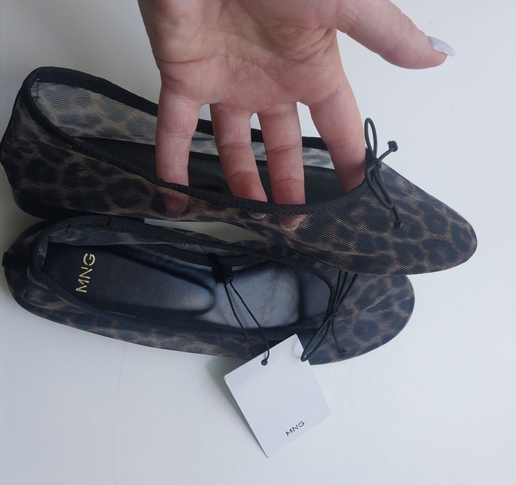 Mango  балетки 37 р