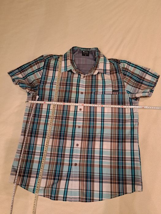 Koszula męska ELBRUS rozm. XL letnia krótki rękaw 100% bawełna