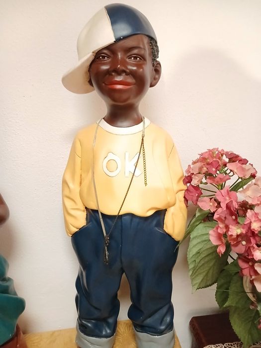 Estátuas "os pretos" originais da África
